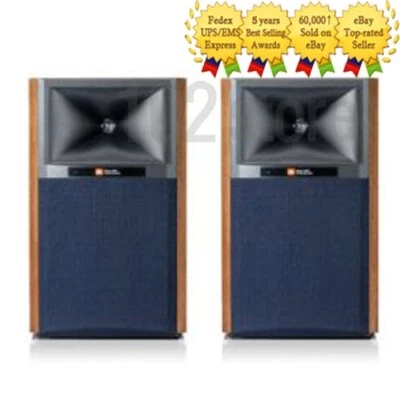 JBL 4305P Studio Monitor Powered Bookshelf Speakers Walnut _No Tariffs In US - image 1 of 4