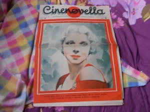 CINEMA MOVIE RIVISTA CINENOVELLA NR 24 11-6 1936 BETTE DAVIS VIRGINIA BRUCE - Picture 1 of 3