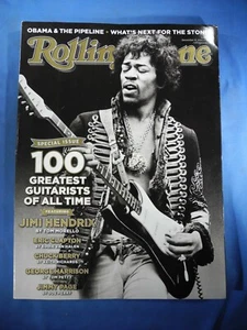 ROLLING STONE MAGAZINE December 8, 2011 JIMI HENDRIX Eric Clapton CHUCK BERRY - Picture 1 of 8