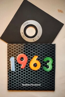 NEW ORDER 1963 7" UK JUKEBOX VINYL SINGLE - WITH FREE UNIQUE CUSTOM PIC SLEEVE - Image 1 of 4