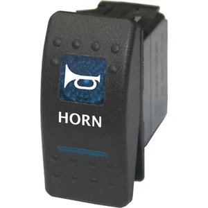 Interruptor basculante HORN 554BM 12V azul momentáneo DPDT 20A - Imagen 1 de 1