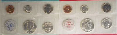 1964 Mint Set - All Original 10 Coin U.S. Mint Uncirculated Set - Image 1 of 3