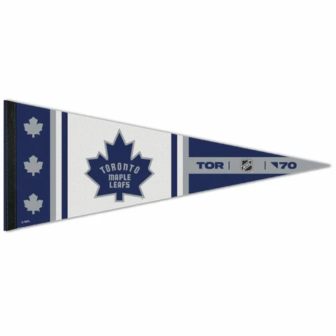 TORONTO MAPLE LEAFS REVERSE RETRO PREMIUM QUALITY PENNANT 12"X30" BANNER Cover
