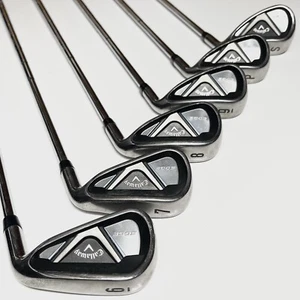 Callaway Edge Iron Set 6-9, PW, SW Right Handed Regular Flex Steel Shafts - Picture 1 of 11