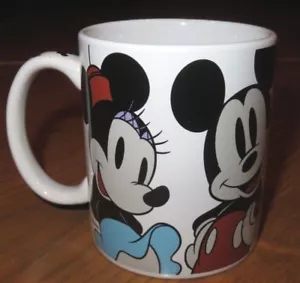 TAZZA TAZZA CAFFÈ DISNEY TOPOLINO Minnie MOUSE Pluto GOOFY facce sorridenti - Foto 1 di 5