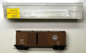 MTL Micro-Trains 23240 Ashley Drew Northern ADN 2413  40 foot double door boxcar - Picture 1 of 1