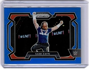 Sami Zayn 2024 Panini Prizm WWE Blue Prizm #77 WWE Raw #070/199 - Picture 1 of 2