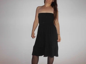 KLEID SEHR ENG  EIN WENIG STRENG  SCHLAUCHKLEID  SCHWARZ   SEHR SEXY  - Bild 1 von 3