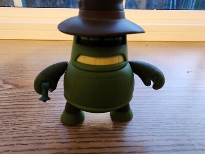 Figura Vinilo Kidrobot X Futurama Donbot Serie Completa 2 Foto 1 de 2