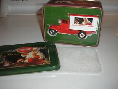 BOM 4 3/4" Longo ERTL 1930 Chevy Coca Cola Santa Caminhão de Entrega com ENVIO SEM LATA - Imagem 1 de 4