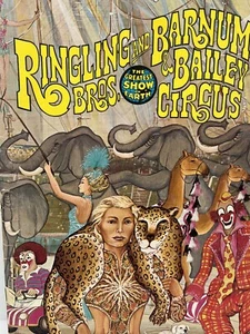1977 Ringling Bros & Barnum & Bailey Circus Souvenir Programm 107. Auflage Show - Bild 1 von 9