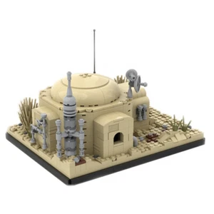 BuildMoc Owen Lar's Home on Tatooine 695 teile Spielzeug Bausatz