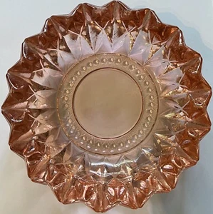Pink glass Ashtray or bowl - Bild 1 von 5
