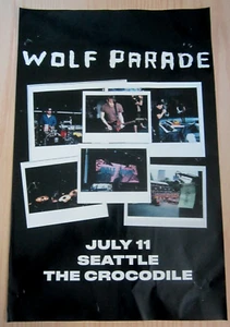 Wolf Parade 2022 Original Concert Show Flyer Gig Poster - Picture 1 of 3