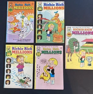 Lote de 5 cómics de Richie Rich Millions años 70 - Imagen 1 de 11