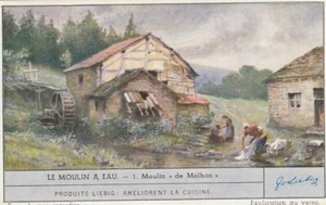 Liebig 6 Cards V/G: S1460 Water Mills (French) - Picture 1 of 12