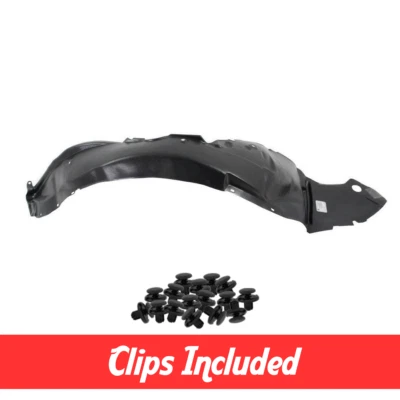 Forro de guardabarros del lado del pasajero delantero con clips para Ford Fusion 2010-2012 FO1249143 Foto 1 de 4