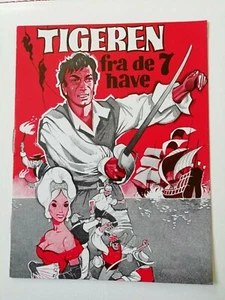 Danish Film Program "Surcouf,Le Tigre des 7 Mers" Gérard Barray.Antonella Lualdi - Bild 1 von 5