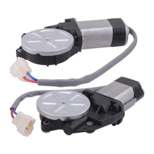 Pair Front Door Power Window Lifter Regulator Motor Fit for BMW 3 Series E30 - Picture 1 of 5