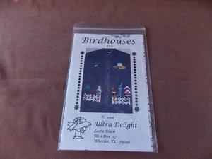 Vintage Birdhouses Uncut Applique Pattern #155 Ultra Delight 1998 - Picture 1 of 2