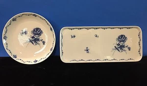 Fürsten Berg "Lottine" Schale & Serviertablett blau & weiß - Bild 1 von 6