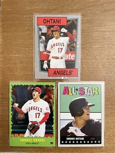 Lote de Tarjetas SP Shohei Ohtani Topps Throwback Thursday x 3 Angels MLB - Imagen 1 de 11