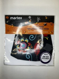 Martex - Dual Layer Halloween Face Mask - Sugar Skull - NEW ￼￼ - Picture 1 of 2