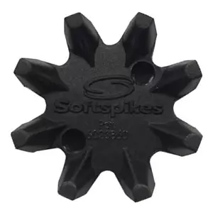 BLACK WIDOW SOFTSPIKES / CLEATS. FAST TWIST, 6 MM THREAD OR Q-LOK. - Picture 1 of 1