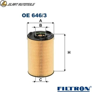 ÖLFILTER OE 646/3 FÜR MAN TGX/II TGS NL LION´S/CITY/COACH/REGIO NG TGM HOCL 6cyl - Bild 1 von 8