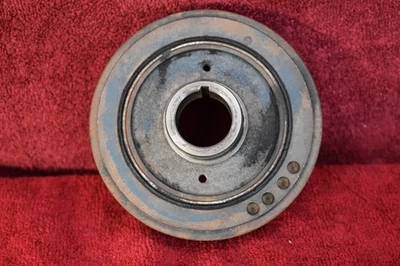 74-78 Datsun 260Z 280Z equilibrador armónico polea de manivela OEM usado 2 ranuras Foto 1 de 4