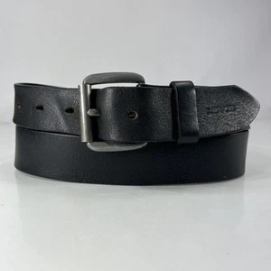 Cinturón de trabajo de cuero negro Levi's - para hombre talla 42 - Imagen 1 de 8