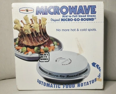 Vintage Nordic Ware Micro-Go-Round Plus 9.5” Microwave Turntable – Brand New NOS - Image 1 of 4