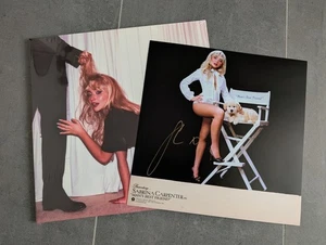 Sabrina Carpenter SIGNED Man's Best Friend LIGHT BLUE COLORED Vinyl LP IN HAND - Picture 1 of 6