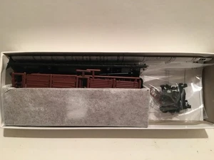 HO Red Caboose Gulf Mobile & Ohio 40’ AAR Boxcar Unassembled Kit GMO GM&O #8535 - Picture 1 of 4