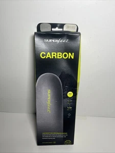 Superfeet Unisex Carbon Active Support Low Arch Einlegesohlen, Gunmetal, Größe C - Bild 1 von 3