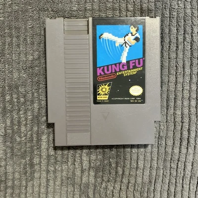 Kung Fu NES Nintendo 1984 Game Cartridge Sleeve Authentic Excellent Condition - Image 1 of 4
