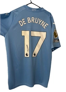 Camiseta de local firmada por Kevin De Bruyne 23/24 Man City - Imagen 1 de 1