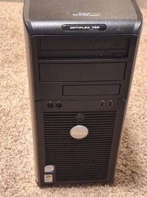 Dell Optiplex 755 Tower Core 2 Duo E4400 @ 2.0GHz 2GB, 80GB HDD WIN XP PRO - Image 1 of 4