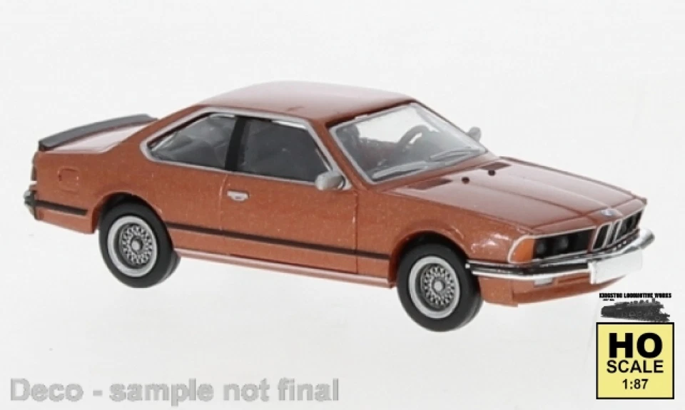 Brekina 24359 HO 1:87 BMW 635 CSi, metalizado-naranja, 1977 Foto 1 de 1