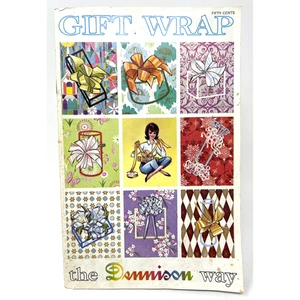 The Dennison Way Gift Wrap Booklet, 1966 Full Color, Fabulous Photos, Ideas - Picture 1 of 5