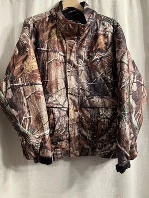 Field & Stream Camo Jacket Insulated HydroProof Men's Sz Large - Image 1 of 4