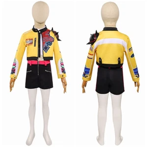 Rumi Korean Demon Movie Star Rumi Cosplay Halloween Unisex Kids Costume fullset - Picture 1 of 12