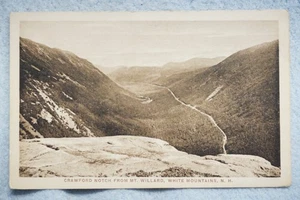 Crawford Notch from Mt. Willard - White Mountains, New Hampshire - Picture 1 of 2