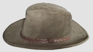 De colección Marrón Pana Trenzado Cuero Banda XL Safari Bush Gear Sombrero - Imagen 1 de 11