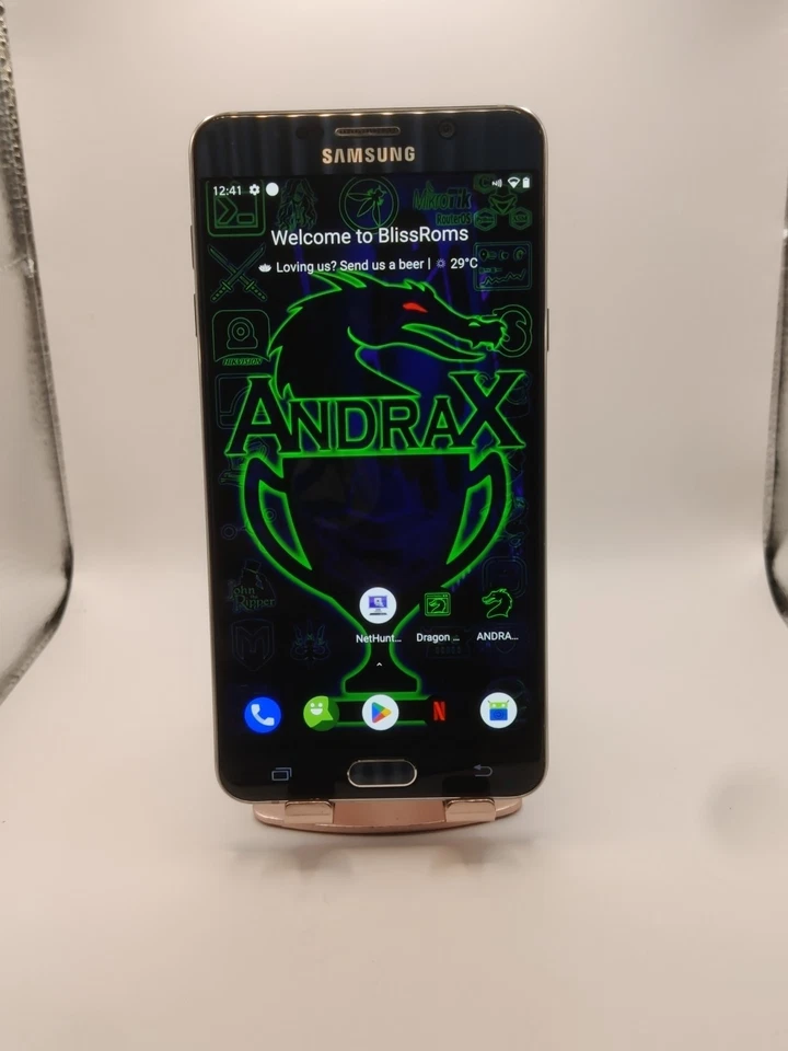 Rooted Samsung Galaxy Note5 - Custom Security OS - Image 1 of 4