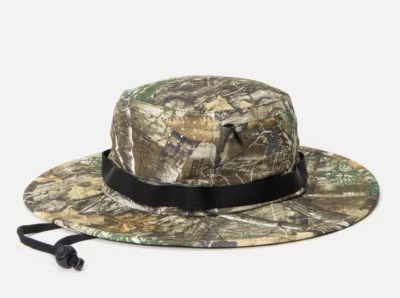 (S/M) Hurley Phantom Vagabond Realtree Boonie Sombrero Caza Borde Marrón Camuflaje CU8895 Foto 1 de 2