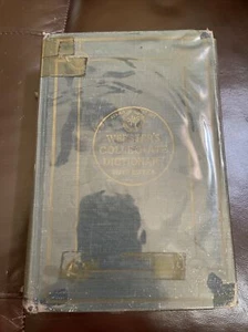 Webster's Collegiate Dictionary 2nd Edition 1942 Hard Cover Vintage Book  - Picture 1 of 12