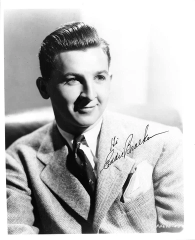 Eddie Bracken Actor Signed Autograph 8 x 10 Photo PSA DNA j2f1c *71 Cover