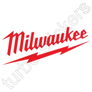 MILWAUKEE TOOLS BANNER VINYL STICKER CAR TRUCK UTE 4X4 8 COLOURS 500MM x 190MM - Picture 1 of 2