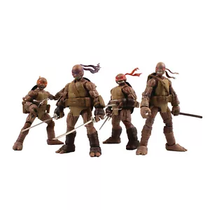 TMNT BST AXN IDW INSPIRED ZOMBIE TURTLE 5IN AF 4-PACK - Picture 1 of 1